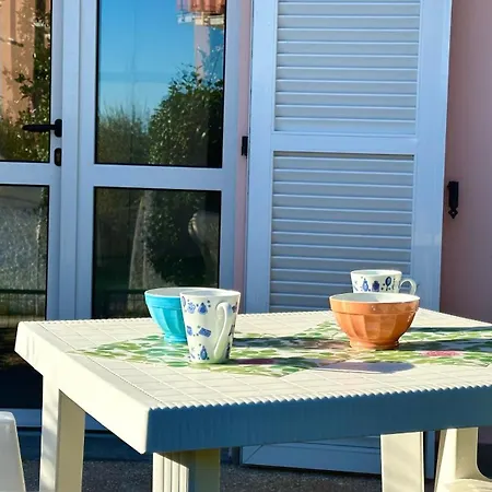 Palme 6 - Marcelli, Bilocale Con Doppio Giardino, Le Palme * Marcelli
